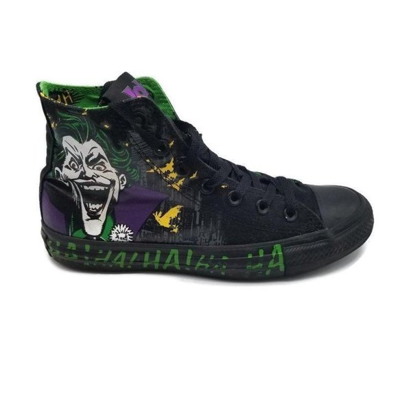 Converse Chuck Taylor MINT DC JOKER HA HA Sz 6 Men